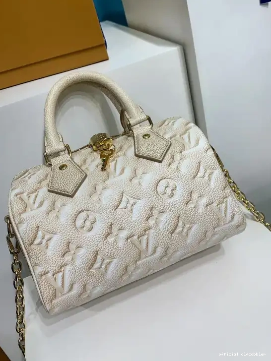 Official oldcobbler LOUIS BANDOULIÈRE 20 VUITTON SPEEDY 0705